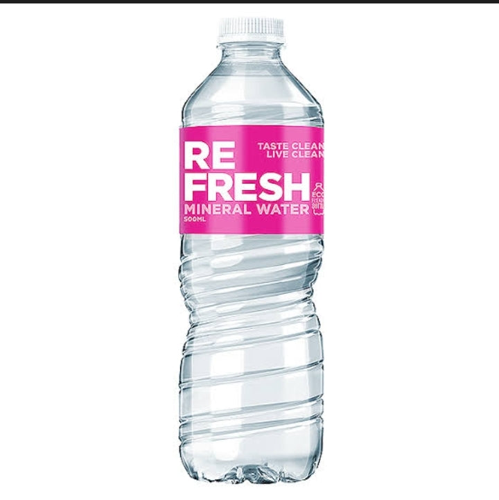 REFRESH MINERAL WATER 24/500ML
