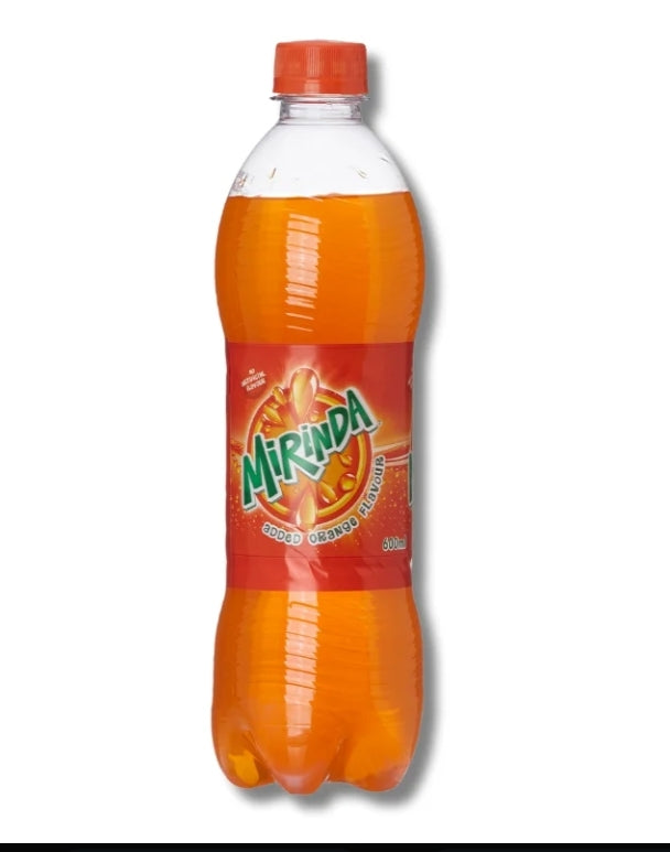 MIRINDA ORANGE PET BOTTLE 24/600ML