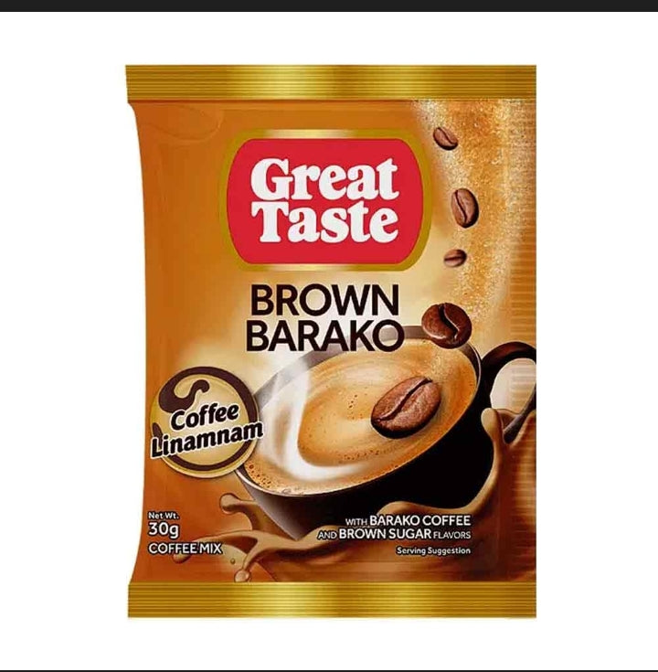 GREAT TASTE COFFEE 3IN1 BROWN 24/10/30G