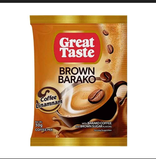 GREAT TASTE COFFEE 3IN1 BROWN 24/10/30G