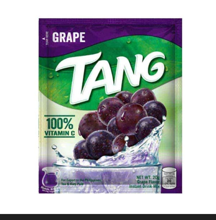 TANG GRAPE POWDERED JUICE LITRO 144/20G