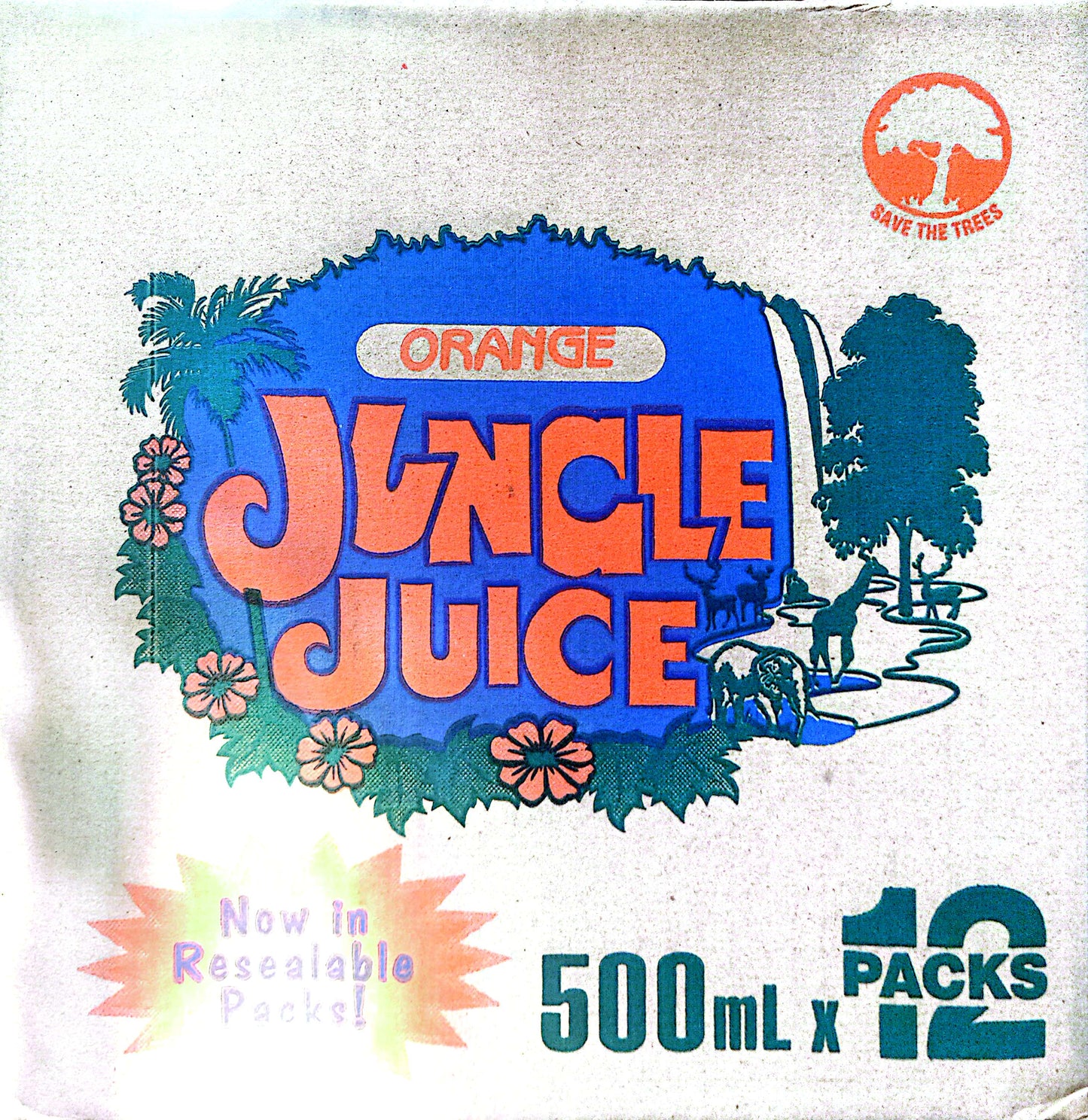 JUNGLE JUICE ORANGE 12/500ML