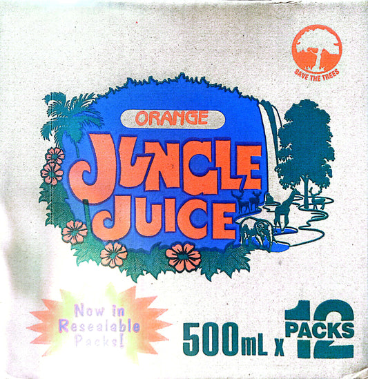 JUNGLE JUICE ORANGE 12/500ML
