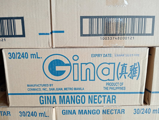 GINA MANGO NECTAR 30/240ML