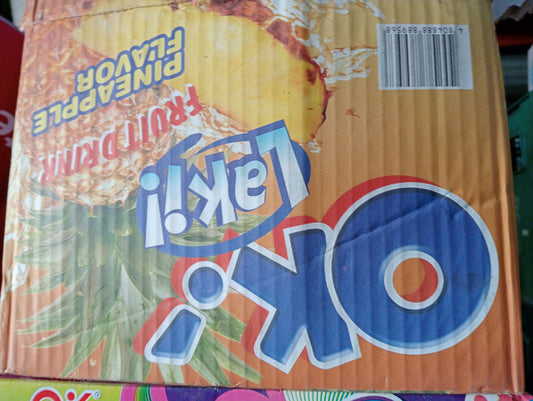 OK! LAKI PINEAPPLE JUICE 10/250ML