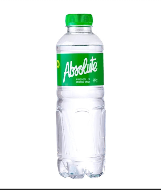 ABSOLUTE DISTILLED DRINKING WATER 35/350ML