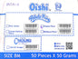 OISHI POTATO FRIES CHEESE 50/50G