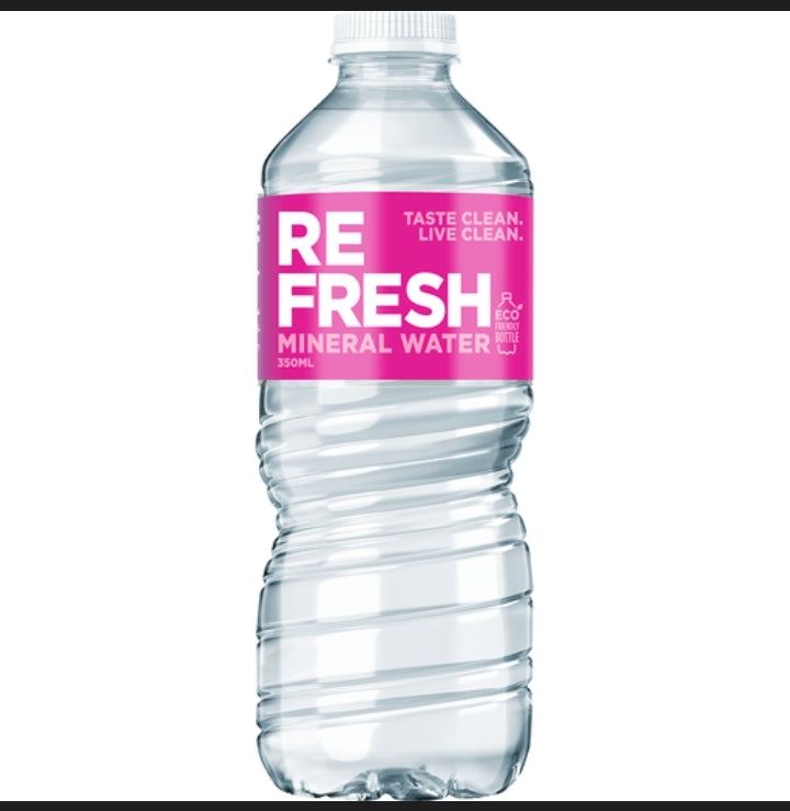 REFRESH MINERAL WATER 24/350ML