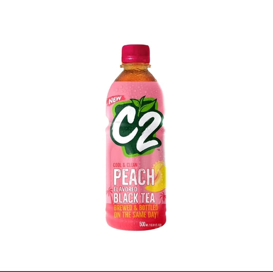 C2 COOL & CLEAN BLACK TEA PEACH 24/500ML