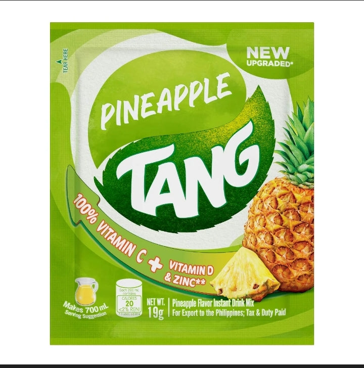 TANG PINEAPPLE POWDERED JUICE LITRO 144/19G