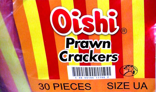 OISHI PRAWN CRACKERS 30/90G