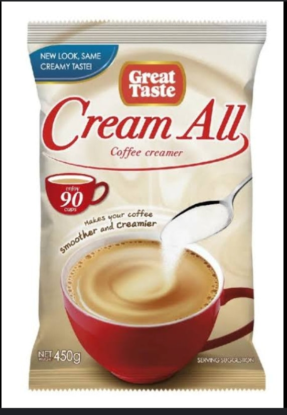 GREAT TASTE CREAM ALL REFILL PACK 12/450G