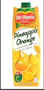 DEL MONTE PINEAPPLE ORANGE JUICE TETRA 12/1L