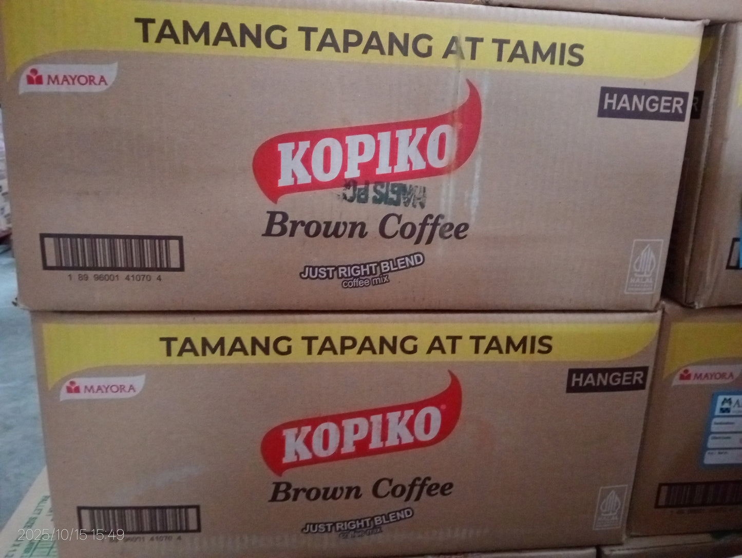 KOPIKO BROWN COFFEE HANGER 24/10/27.5G