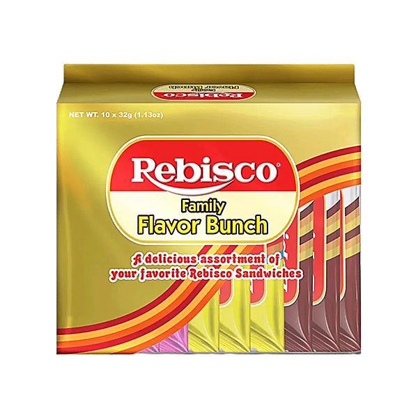 REBISCO SANDWICH FLAVOR BUNCH  40/10/32G