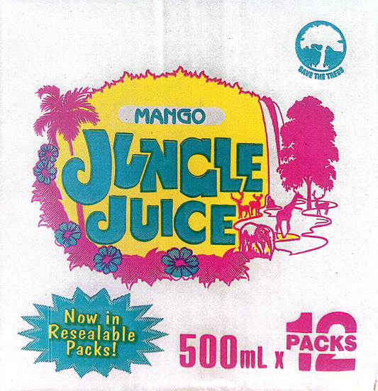 JUNGLE JUICE MANGO 12/500ML