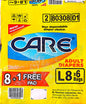 CARE ADULT DIAPER LARGE 6/8+1PCS