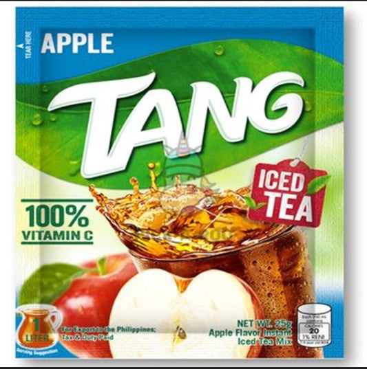 TANG ICED TEA APPLE POWDERED JUICE LITRO 144/25G