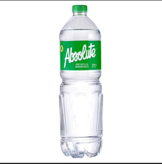 ABSOLUTE DISTILLED DRINKING WATER 12/1500ML
