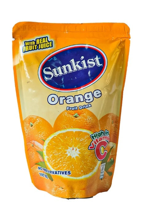 SUNKIST ORANGE DOY PACK 10/185ML