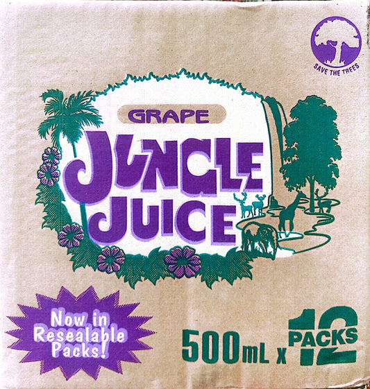 JUNGLE JUICE GRAPE 12/500ML
