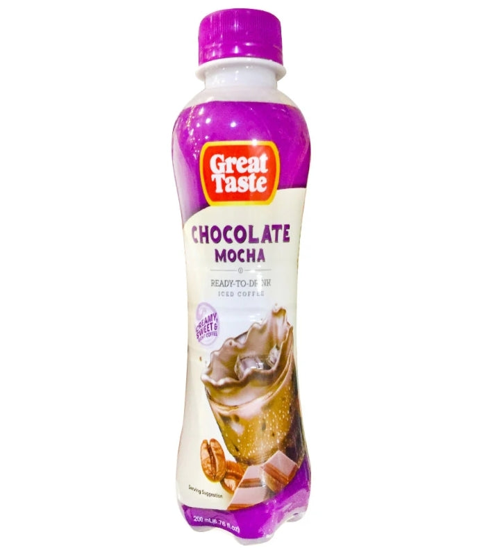 GREAT TASTE ICED COFFEE CHOCOLATE MOCHA 24/200ML